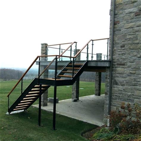 prefab metal handrails for exterior